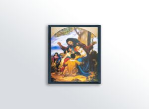 Bless the Children by Alix Beaujour, Art Poster Print for Wall, Home Decor