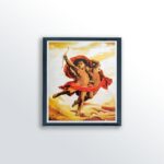 Cupid and Psyche by Alix Beaujour, Art Poster Print for Wall, Home Decor