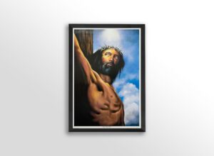 Forgive Them Father by Alix Beaujour, Art Poster Print for Wall, Home Decor