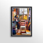 Texas Morning by Alix Beaujour, Art Poster Print for Wall, Home Decor