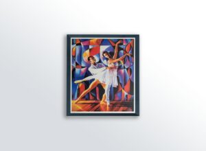 Elegant Moves by Alix Beaujour, Art Poster Print for Wall, Home Decor