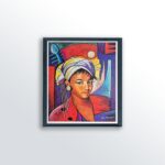 Music in my Eyes by Alix Beaujour, Art Poster Print for Wall, Home Decor