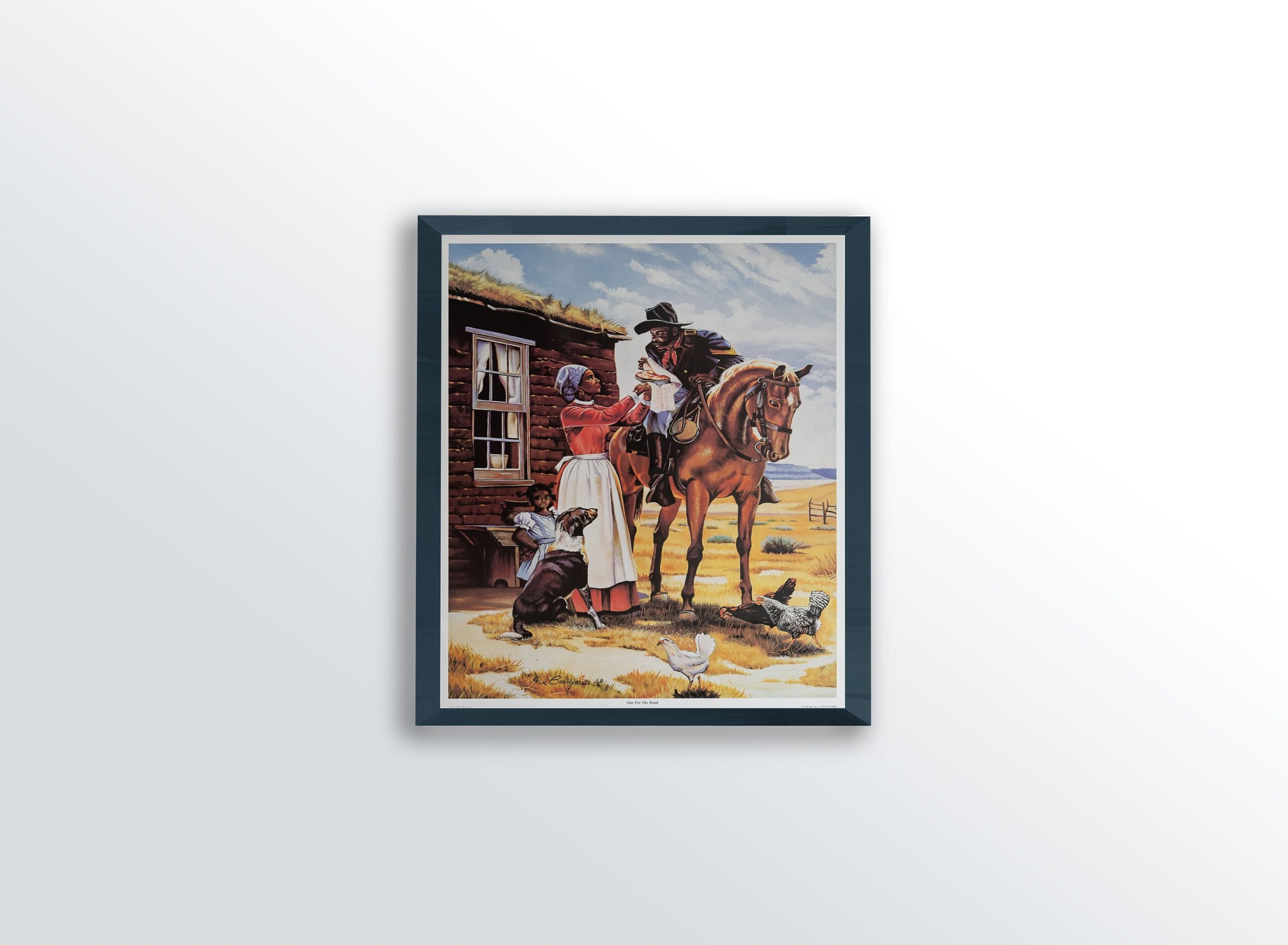 img 1 One for the Road by Alix Beaujour, Art Poster Print for Wall, Home Decor - Image 1