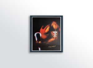 Kappa Alpha for Life by Gerald Ivey, Art Poster Print for Wall, Home Decor