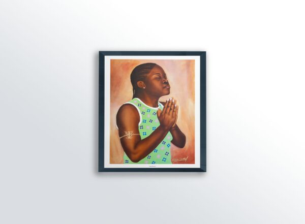 Truly Blessed by Gerald Ivey, Art Poster Print for Wall, Home Decor