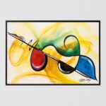 Flavor of Music by Gerald Ivey, Art Poster Print for Wall, Home Decor