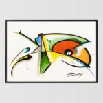 Color of Blues by Gerald Ivey, Art Poster Print for Wall, Home Decor