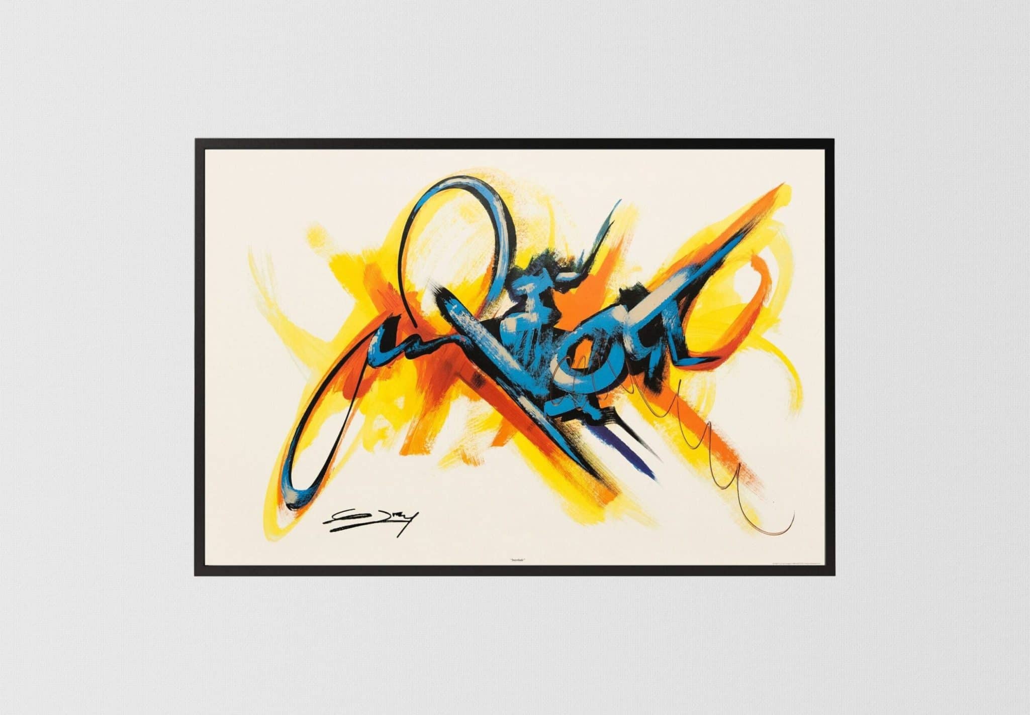 img 1 Interlude by Gerald Ivey, Art Poster Print for Wall, Home Decor - Image 1