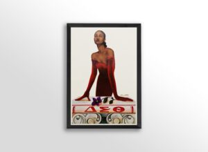Violet by Gerald Ivey, Art Poster Print for Wall, Home Decor