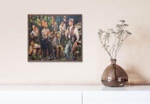 Rendezvous with Harriett by Janice Hues, Art Poster Print for Wall, Home Decor - Image 2