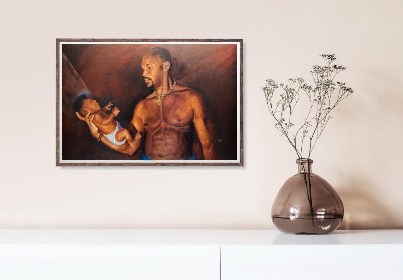 I'll Be There For You by Fred Mathews, Art Poster Print for Wall, Home Decor - Image 2