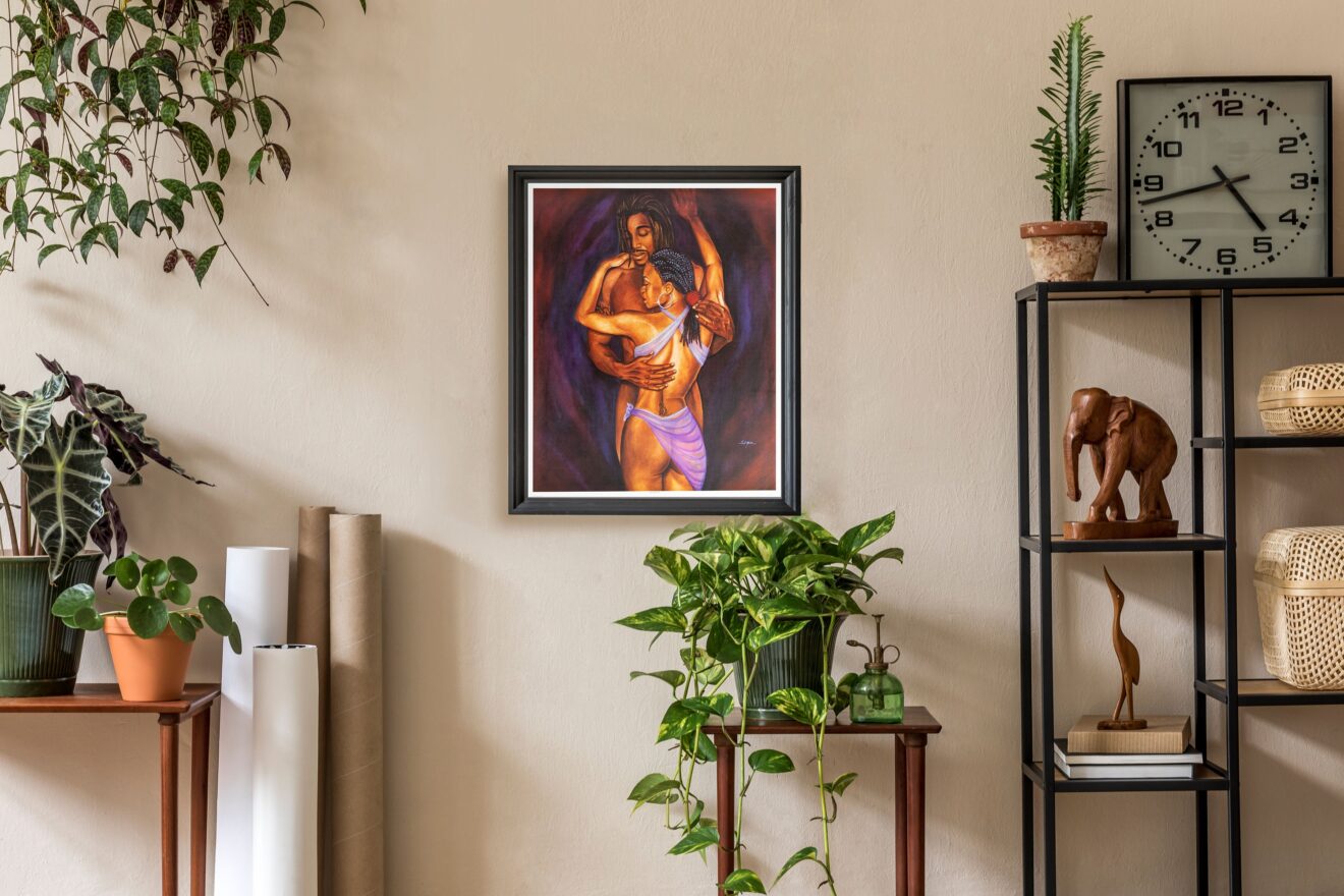 Just Hold Me by Fred Mathews, Art Poster Print for Wall, Home Decor - Image 2