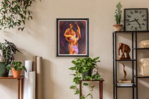 Just Hold Me by Fred Mathews, Art Poster Print for Wall, Home Decor - Image 2