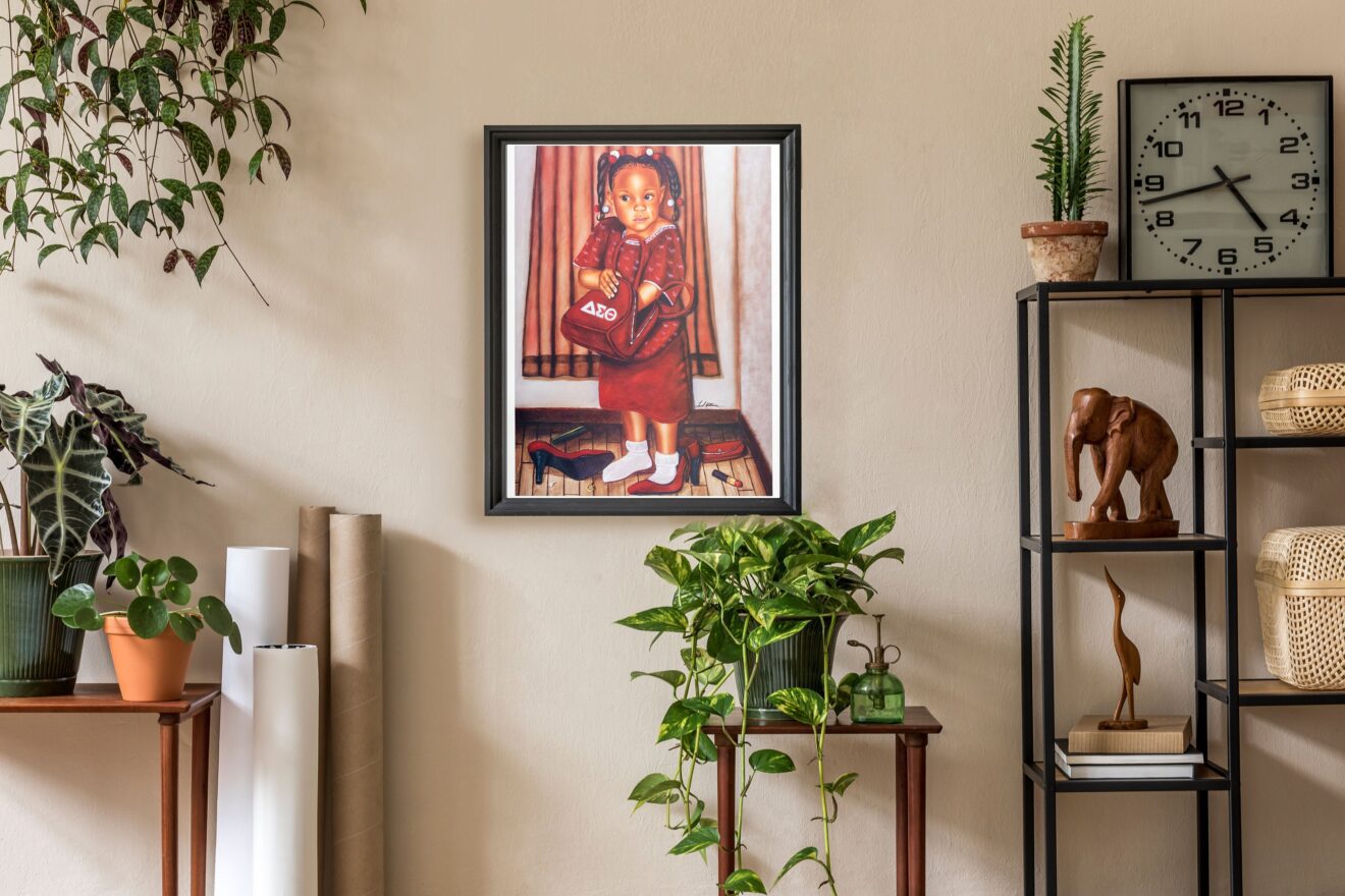 Just Like my Mom [Delta] by Fred Mathews, Art Poster Print for Wall, Home Decor - Image 2