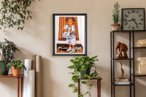 Just Like my Mom [OES] by Fred Mathews, Art Poster Print for Wall, Home Decor - Image 2