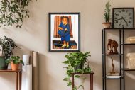 Just Like my Mom [Sigma] by Fred Mathews, Art Poster Print for Wall, Home Decor - Image 2