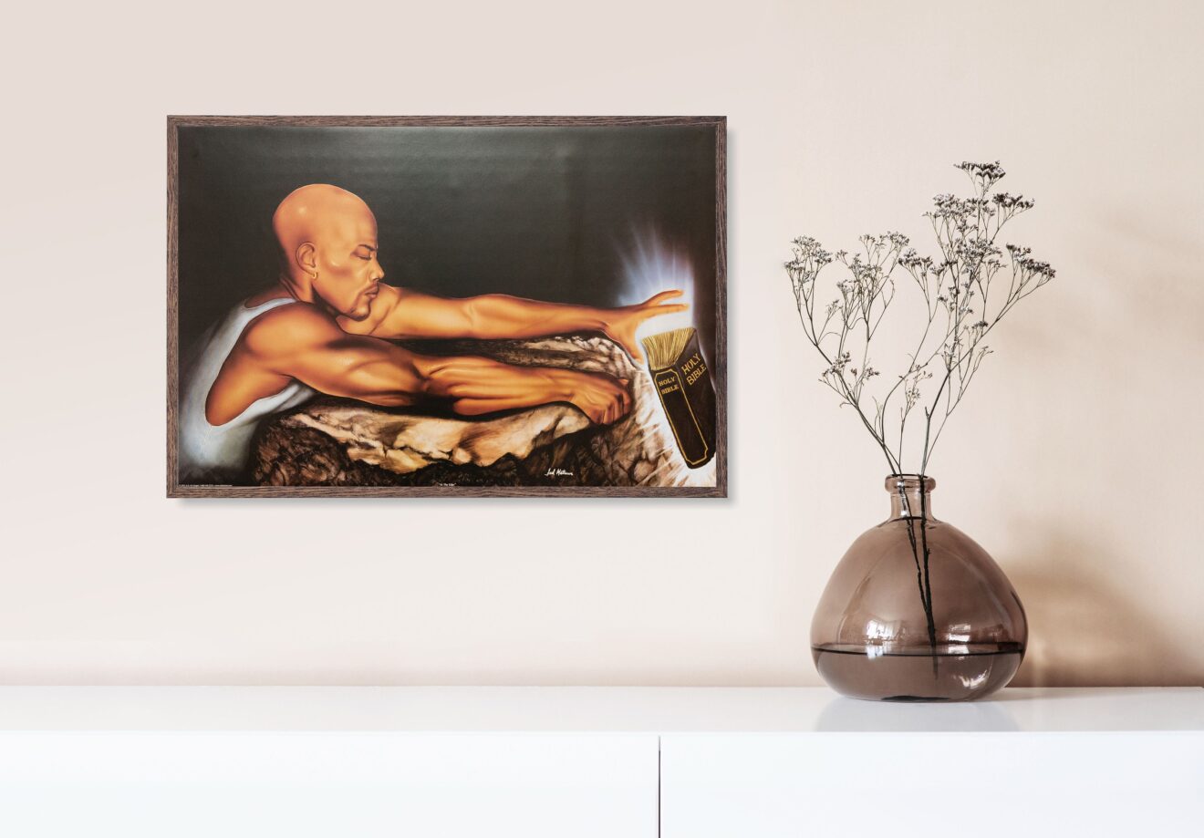 At the Edge by Fred Mathews, Art Poster Print for Wall, Home Decor - Image 2