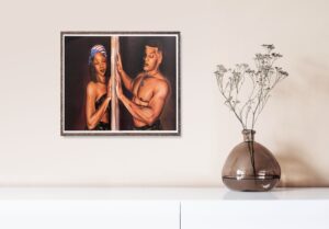 I Feel You by Fred Mathews, Art Poster Print for Wall, Home Decor - Image 2