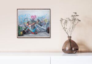 Big Wheel by Doyle, Art Poster Print for Wall, Home Decor - Image 2