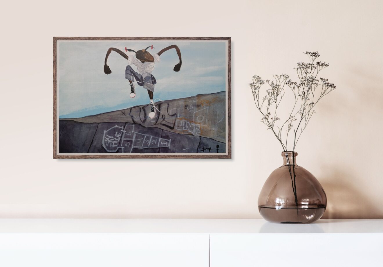 Hopscotch by Doyle, Art Poster Print for Wall, Home Decor - Image 2