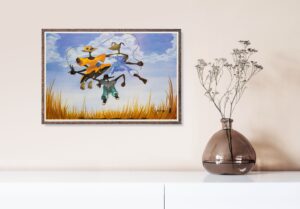 Jump Rope by Doyle, Art Poster Print for Wall, Home Decor - Image 2