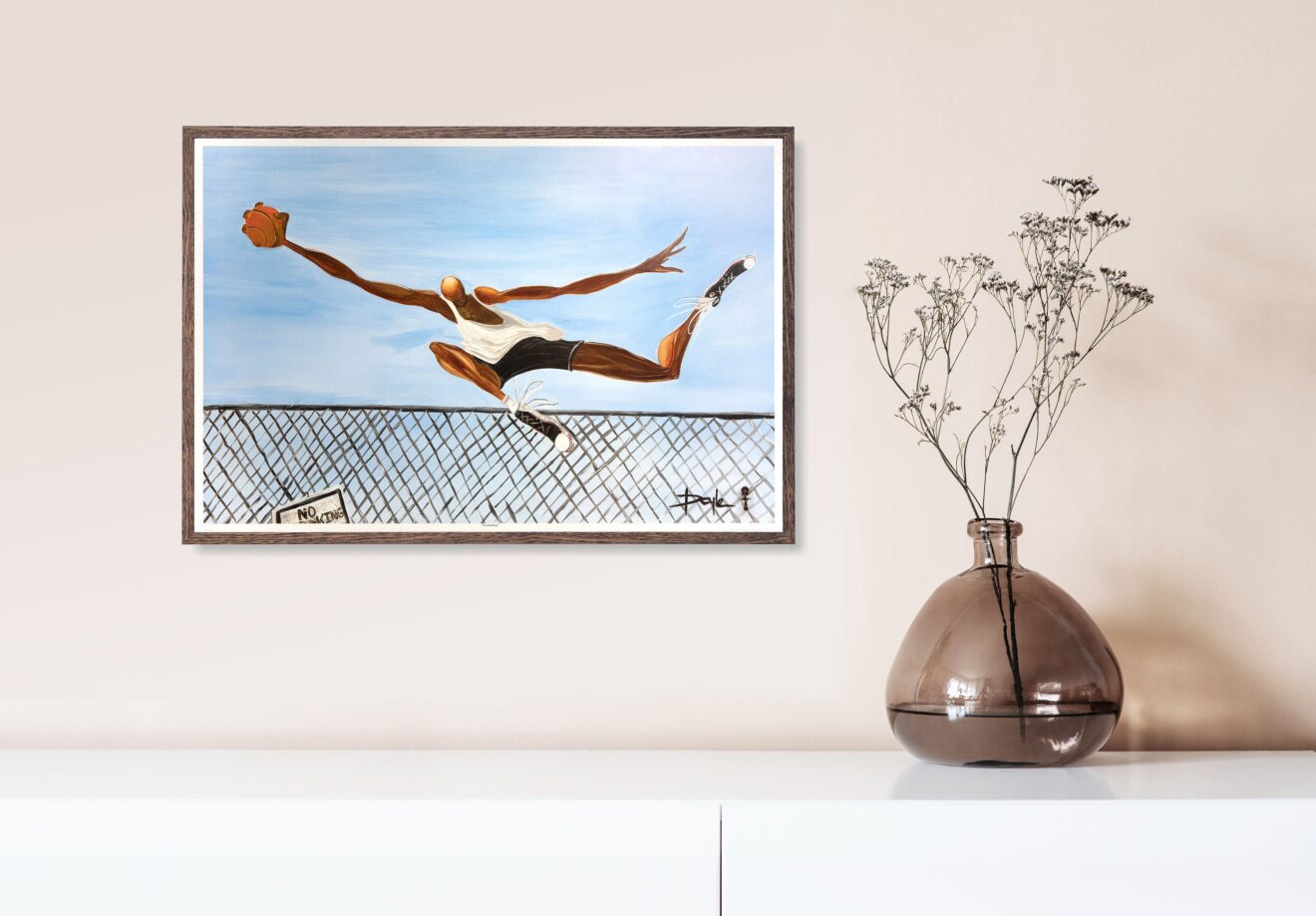 No Dunking by Doyle, Art Poster Print for Wall, Home Decor - Image 2