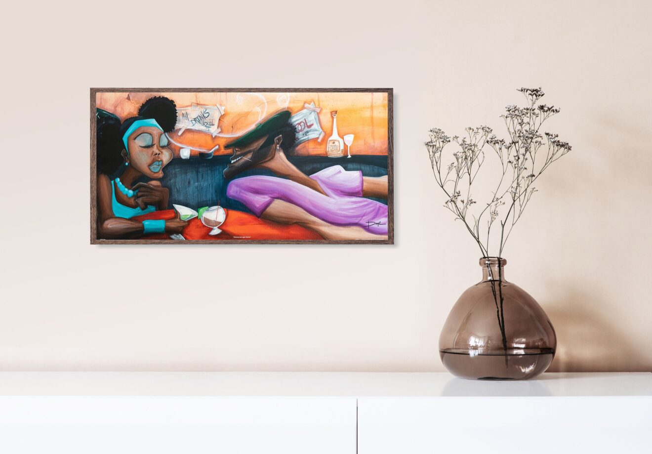 Henessey and Apple Martini by Doyle, Art Poster Print for Wall, Home Decor - Image 2