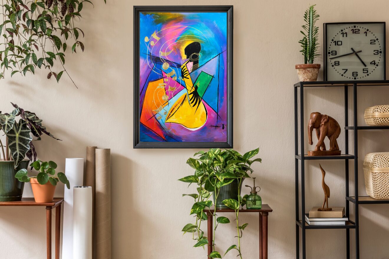 Lady Sax by Doyle, Art Poster Print for Wall, Home Decor - Image 2