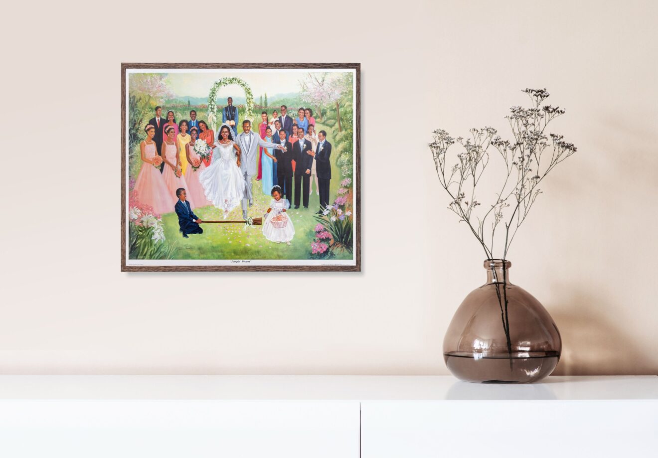 Jumpin' Broom by Katherine Roundtree, Art Poster Print for Wall, Home Decor - Image 2