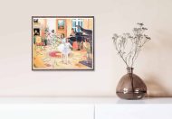 Dancing in the Livingroom by Katherine Roundtree, Art Poster Print for Wall, Home Decor - Image 2