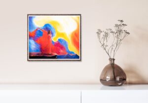 Praying Through the Storm by Katherine Roundtree, Art Poster Print for Wall, Home Decor - Image 2