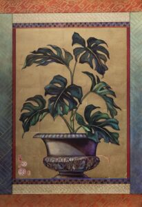 Potted Palm III, by Takata - 24x36 Art Poster Print for Wall, Home Decor - Image 2