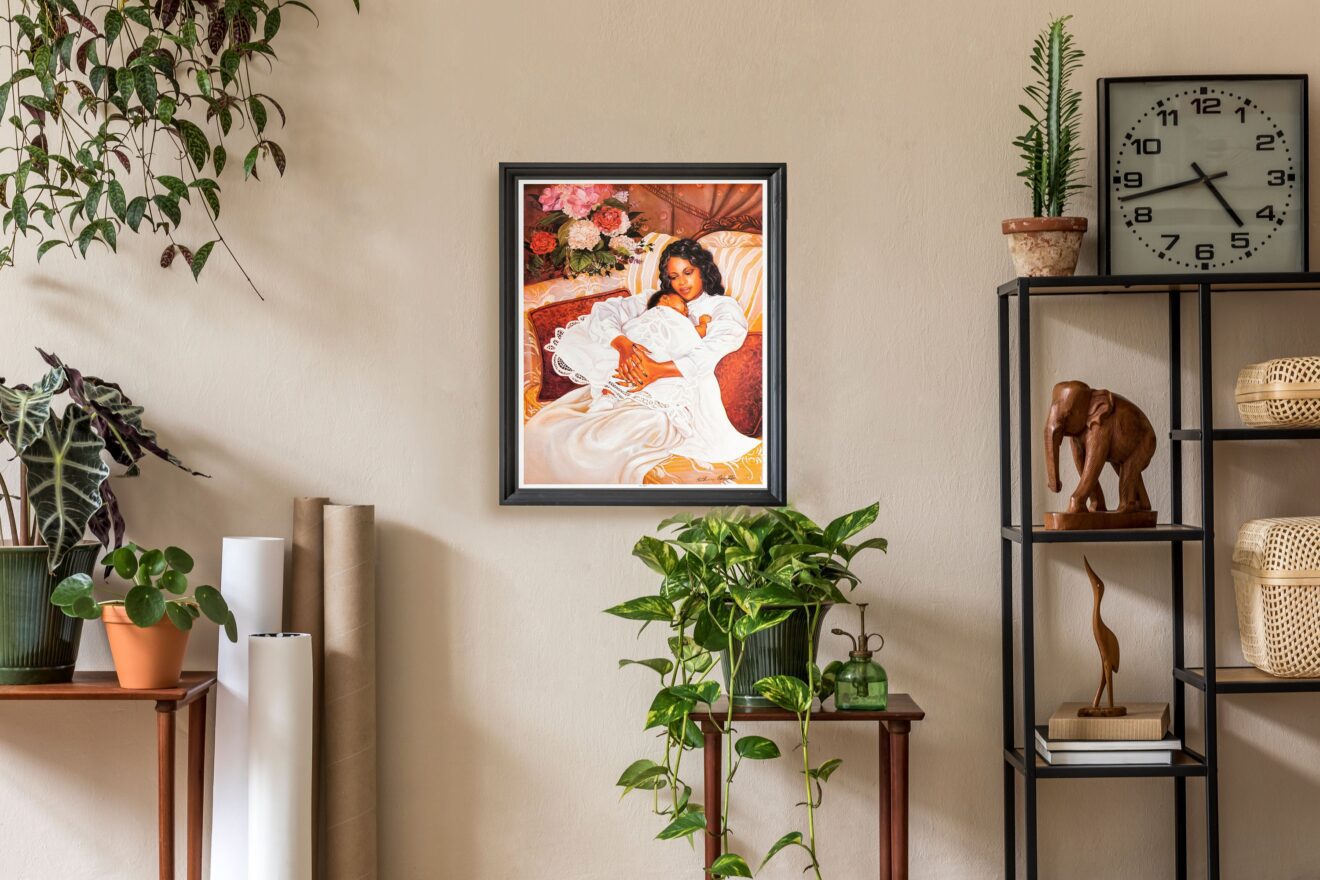 img 2 My Angel by Katherine Roundtree, Art Poster Print for Wall, Home Decor - Image 2