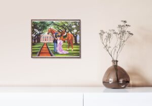 The Goodbye Kiss by Katherine Roundtree, Art Poster Print for Wall, Home Decor - Image 2