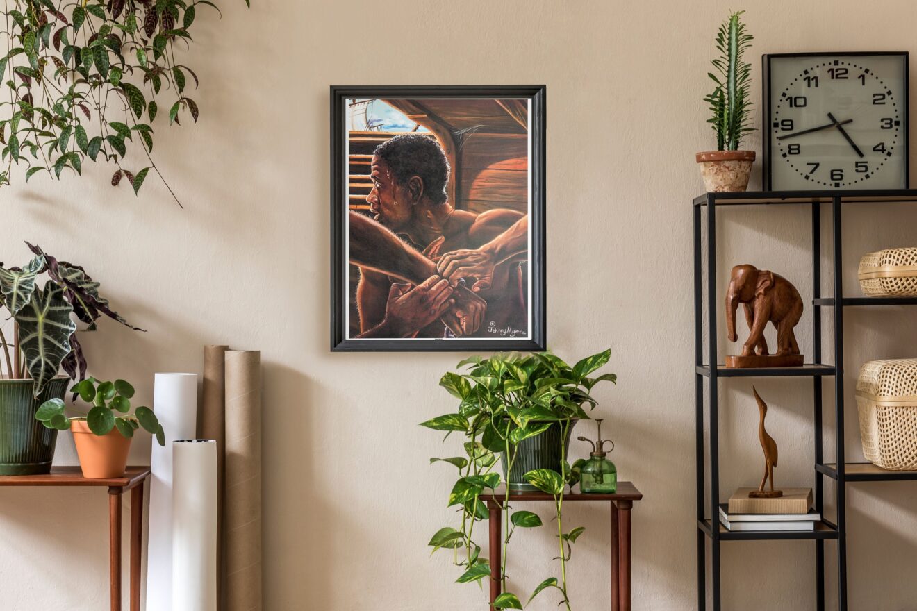 Never Give In by Johnny Meyers, Art Poster Print for Wall, Home Decor - Image 2