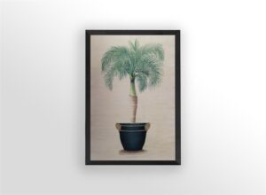 Potted Palm I - 24x36 Art Poster Print for Wall, Home Decor - Image 2