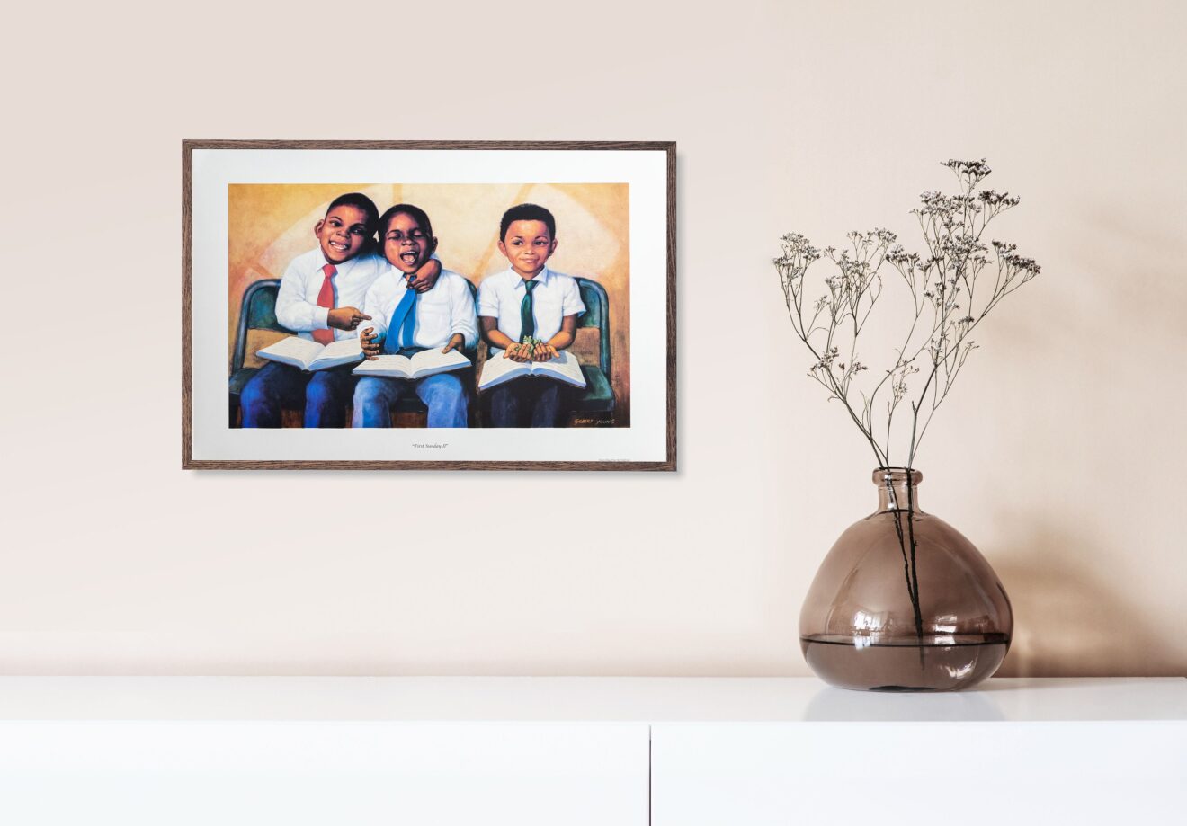 First Sunday II by Gilbert Young, Art Poster Print for Wall, Home Decor - Image 2