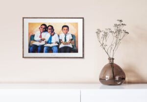 First Sunday II by Gilbert Young, Art Poster Print for Wall, Home Decor - Image 2