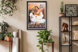 A Mother's Love by Mes'ij, Art Poster Print for Wall, Home Decor - Image 2