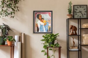 My Precious Child by Kamal Najhawan, Art Poster Print for Wall, Home Decor - Image 2