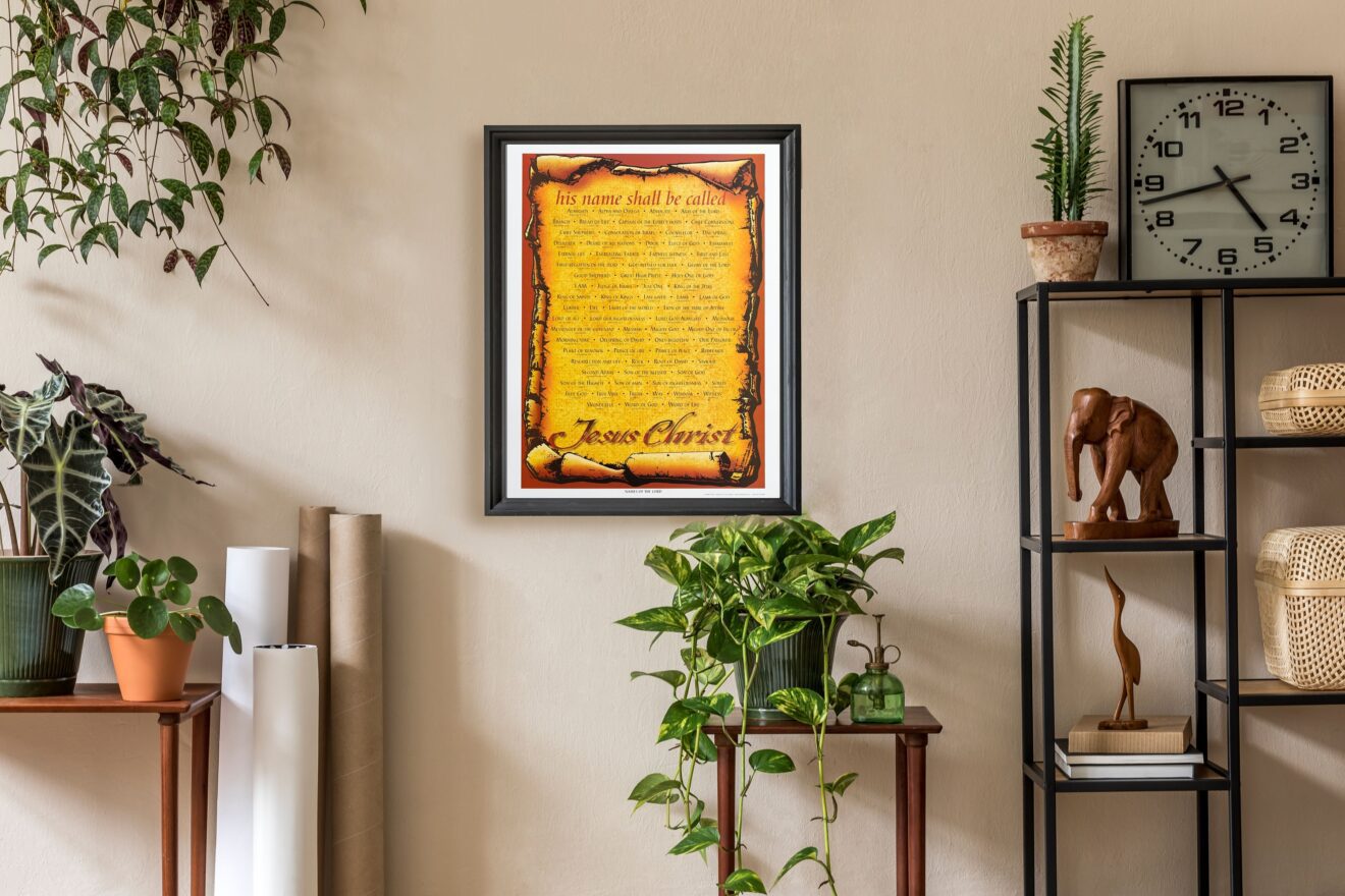 Names of the Lord, Art Poster Print for Wall, Home Decor - Image 2