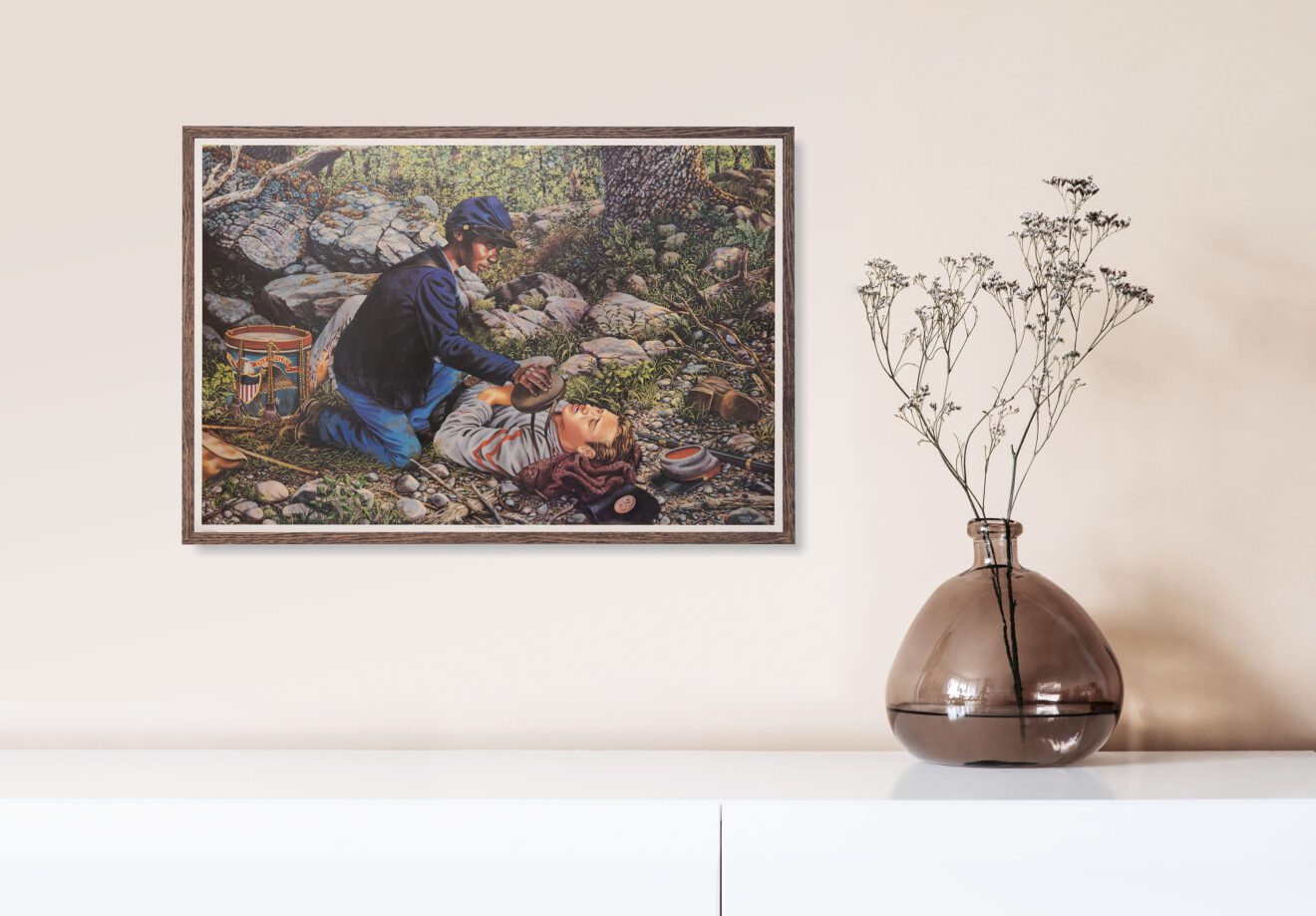 If Thine Enemy Thirst by Janice Huse, Art Poster Print for Wall, Home Decor - Image 2