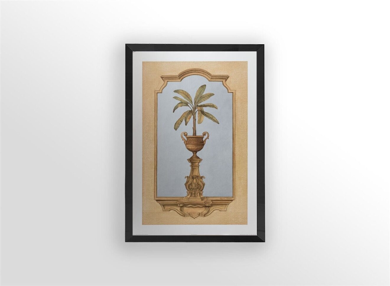 Palm Heart + Vase II, by Vase - 24x36 Art Poster Print for Wall, Home Decor - Image 2