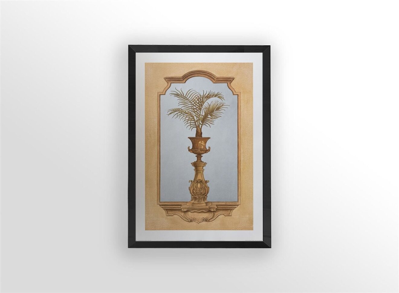 Palm Heart + Vase I, by Vase - 24x36 Art Poster Print for Wall, Home Decor - Image 2