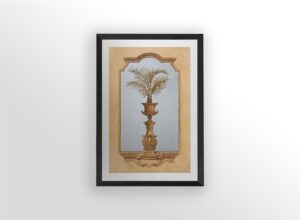 Palm Heart + Vase I, by Vase - 24x36 Art Poster Print for Wall, Home Decor - Image 2