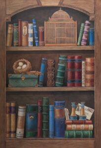 Literature II, by Takata - 24x36 Art Poster Print for Wall, Home Decor - Image 2