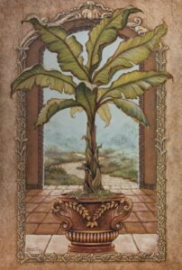 Classical Banana Tree, by Kruskamp - 24x36 Art Poster Print for Wall, Home Decor - Image 2