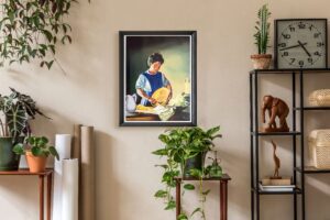 Lovin' Hands by Alix Beaujour, Art Poster Print for Wall, Home Decor - Image 2