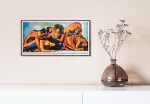 Solid as a Rock by Alix Beaujour, Art Poster Print for Wall, Home Decor - Image 2