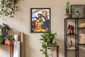 Bless the Children by Alix Beaujour, Art Poster Print for Wall, Home Decor - Image 2